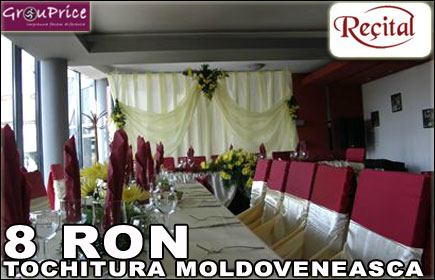 RECITAL culinar total pe GrouPrice.ro in Iasi ! Cu doar 8 RON va invitam la un delicoasa TOCHITURA MOLDOVENEASCA (pulpa porc, carnaciori, ou, branza burduf, mamaliguta si usturoi) la faimosul RESTAURANT RECITAL din IASI 