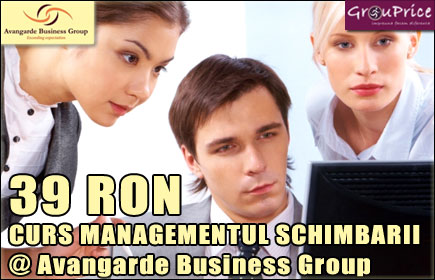 MANAGEMENTUL SCHIMBARII  @ Avangarde Business Group