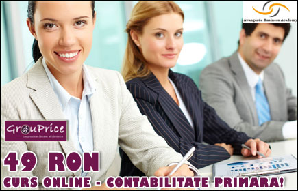 49 Ron - Curs online Contabilitate Primara @ Avangarde Business Group