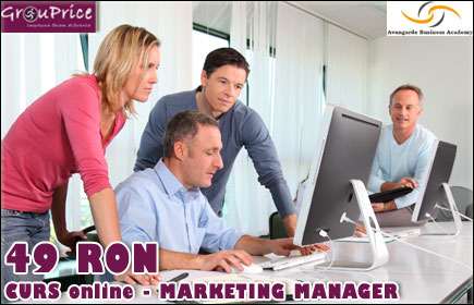 49 Ron - Curs online Marketing Manager @ Avangarde Business Group