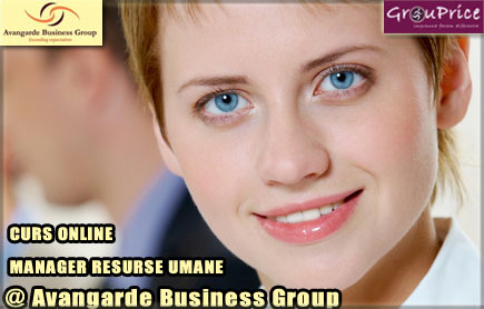 CURS ONLINE – MANAGER RESURSE UMANE @ Avangarde Business Group