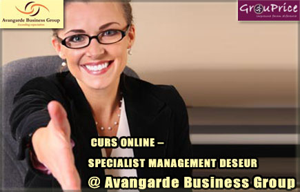  CURS ONLINE –  SPECIALIST MANAGEMENT DESEURI @ Avangarde Business Group