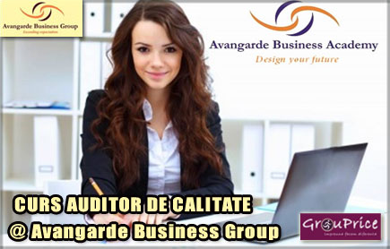 CURS AUDITOR DE CALITATE -  ACREDITAT ANC, Cod COR 214130 @ Avangarde Business Group.