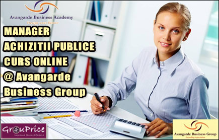MANAGER ACHIZITII PUBLICE  - CURS ONLINE @ Avangarde Business Group