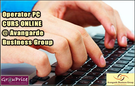 Imagine cupon oferta -  Operator PC  - CURS ONLINE @ Avangarde Business Group