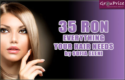 Everything Your Hair Needs: Tuns, spalat, masaj capilar, masca, styling, coafat simplu perie sau placa @ SOFIA ELENI