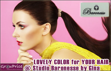 Imagine cupon oferta -   LOVELY COLOR  for YOUR HAIR @  Studio Baronesse by Gina